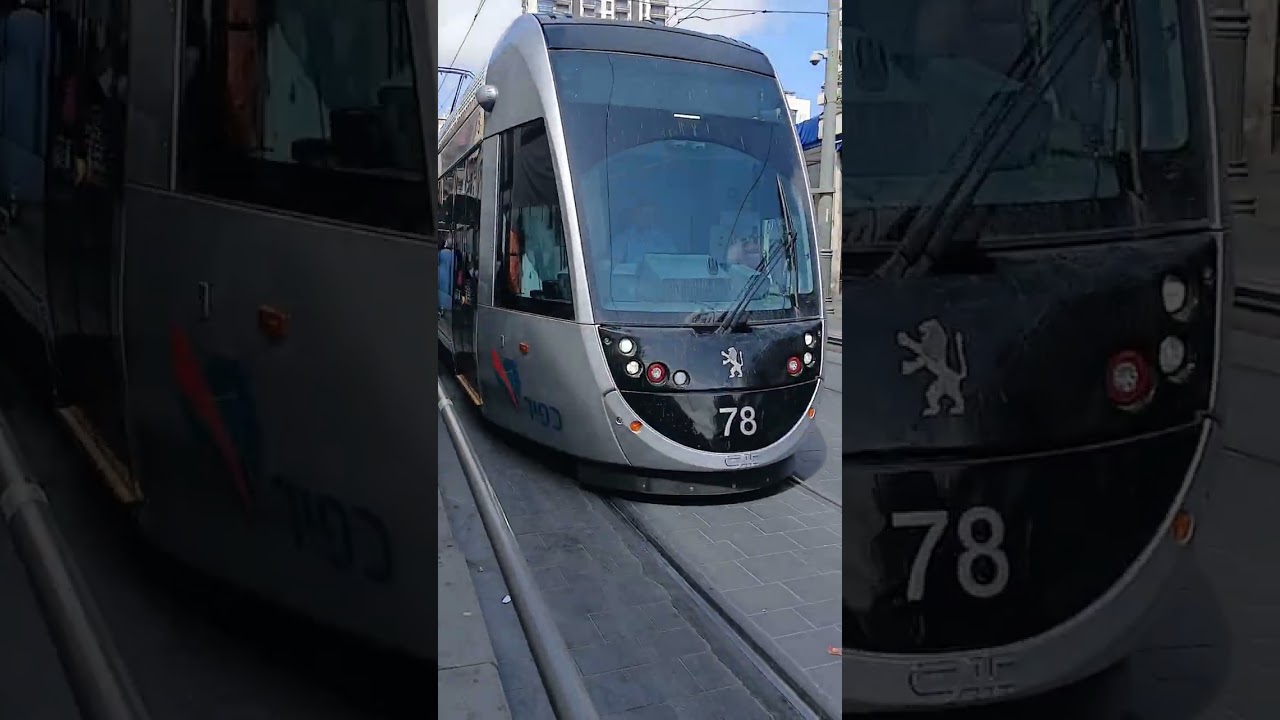 Jerusalem light rail, October 2025