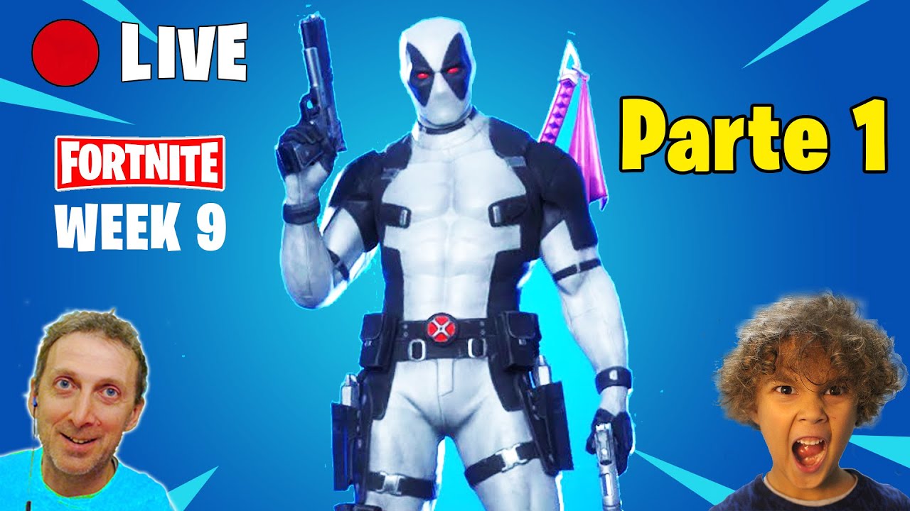 #01 - NUOVA SKIN DEADPOOL GRATIS - SFIDE DEADPOOL SETTIMANA 9 su FORTINE