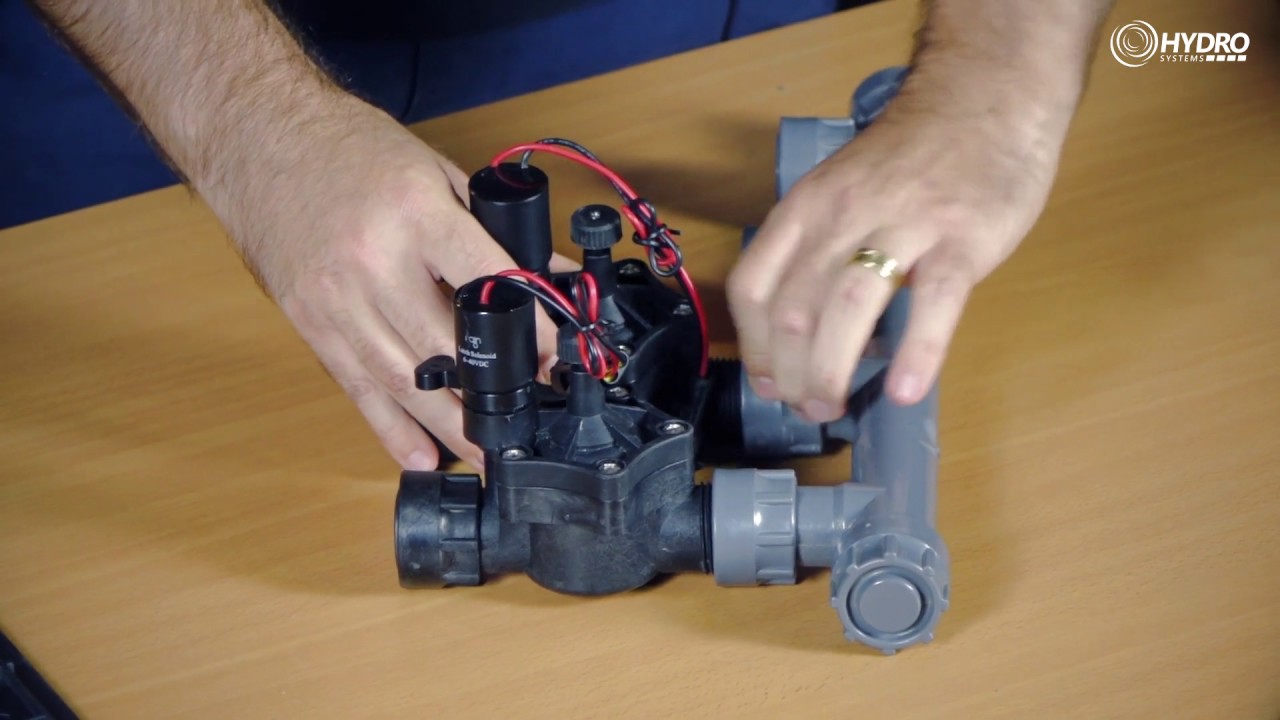 Montarea electrovalvelor pentru sistem de irigatii