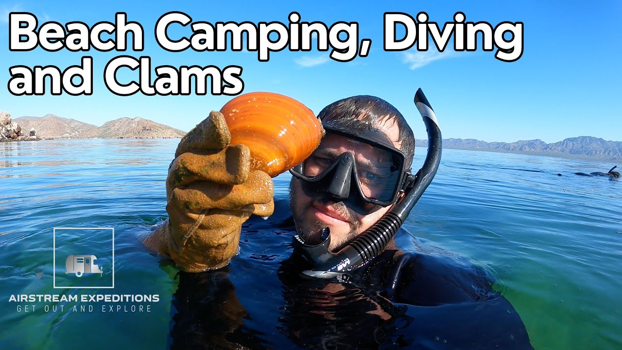 Baja California - Bahia Concepcion | RV travel camping clamming diving kayaking (Ep.7)