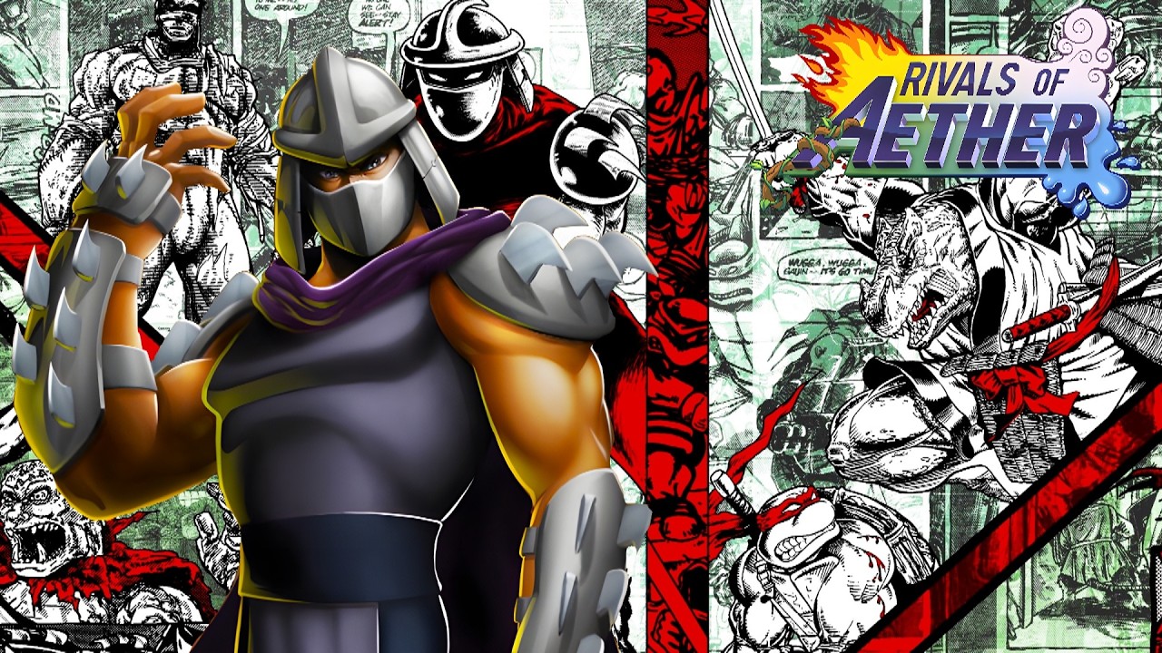 Rivals of Aether Workshop: Shredder (TMNT)