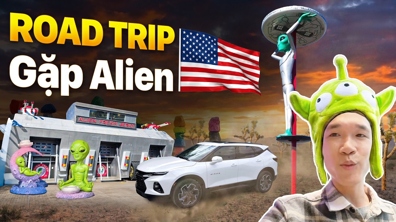 RoadTrip Mỹ #2: Thuê Xe Lái Từ Las Vegas và Lạc Vào Cửa Hàng 