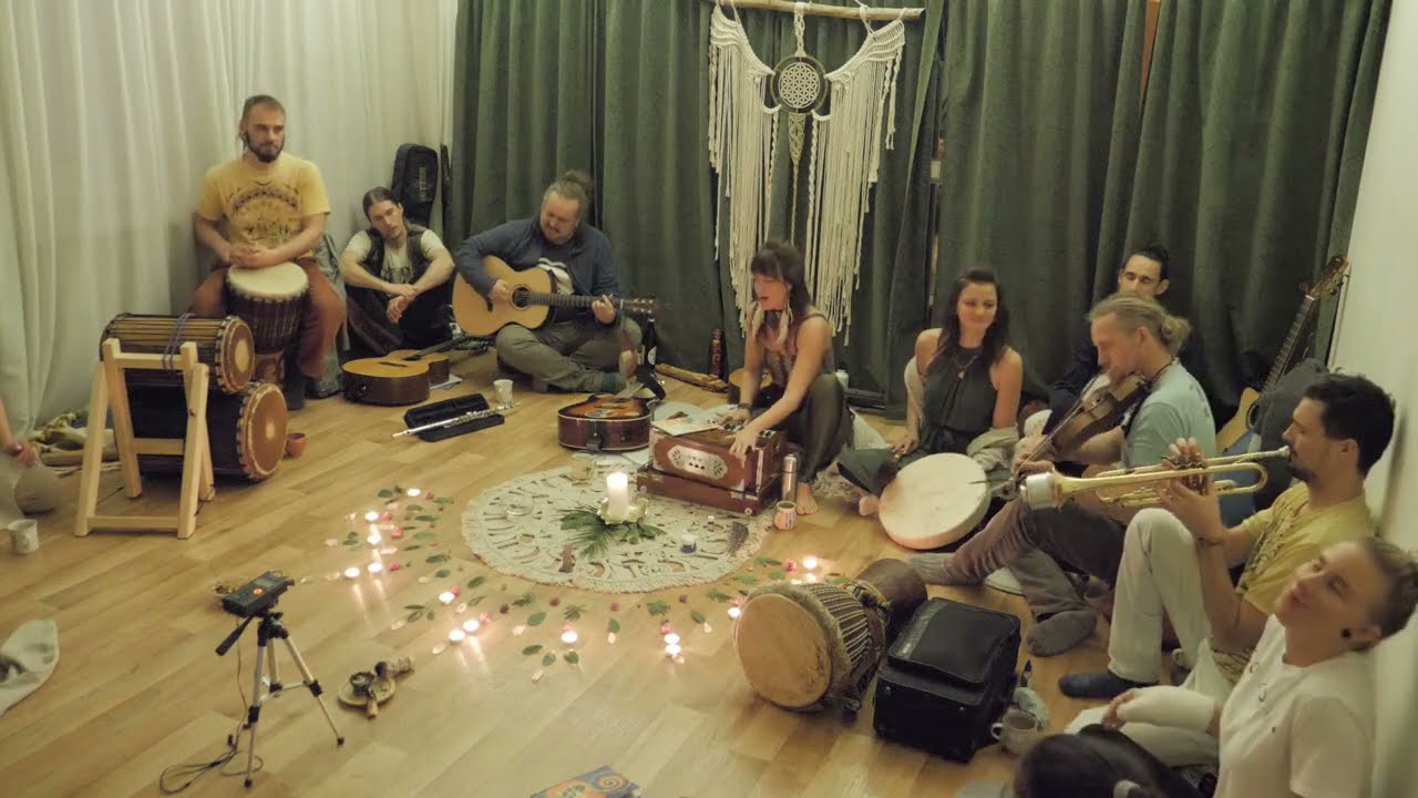 Om namah Shivaya ☼ Healing songs Circle with Anna Giunta