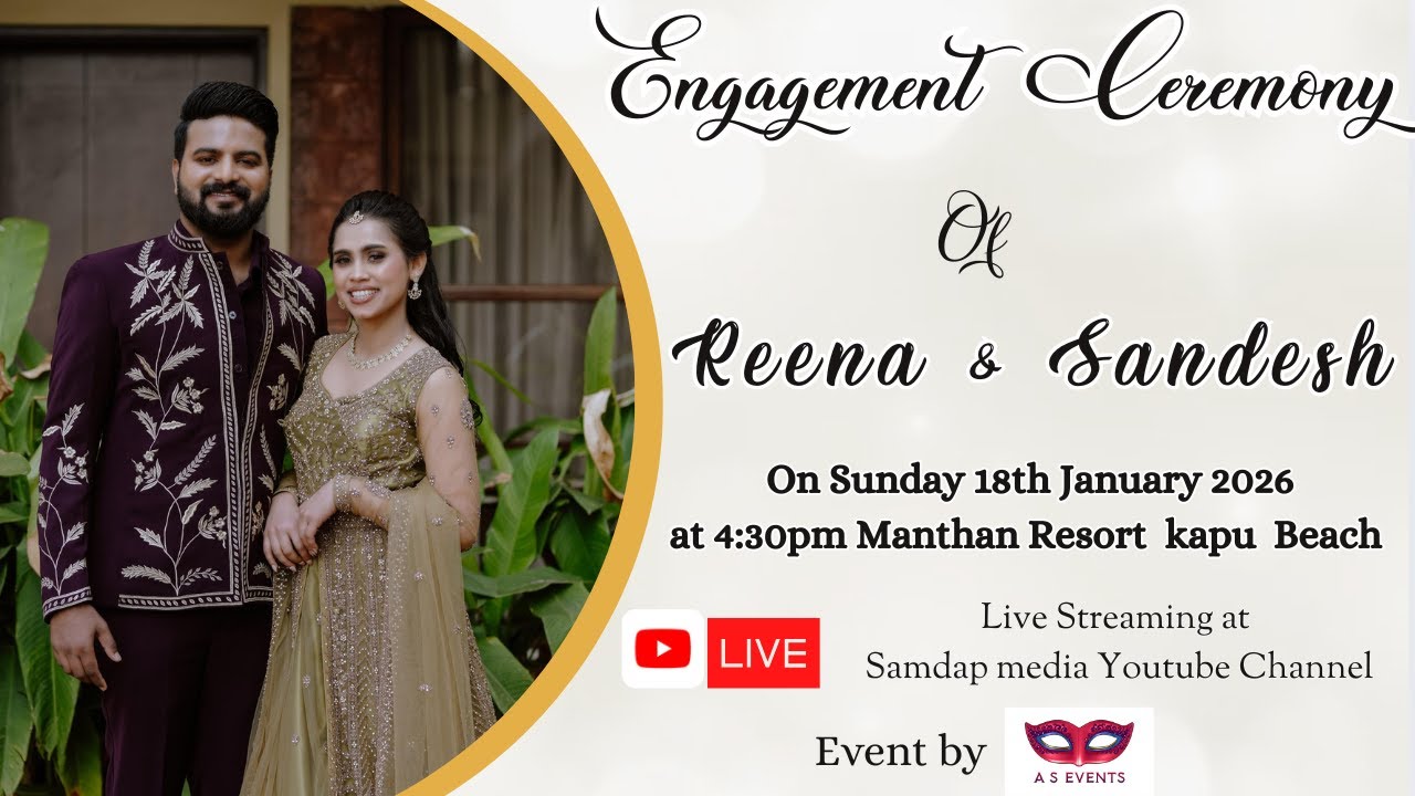 Engagement ceremony of  Reena & Sandesh