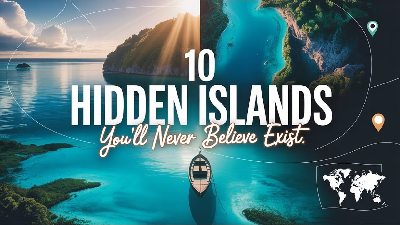Top 10 Hidden Islands You Must Visit Before They’re Gone  | Most Beautiful Secret Paradises on Earth