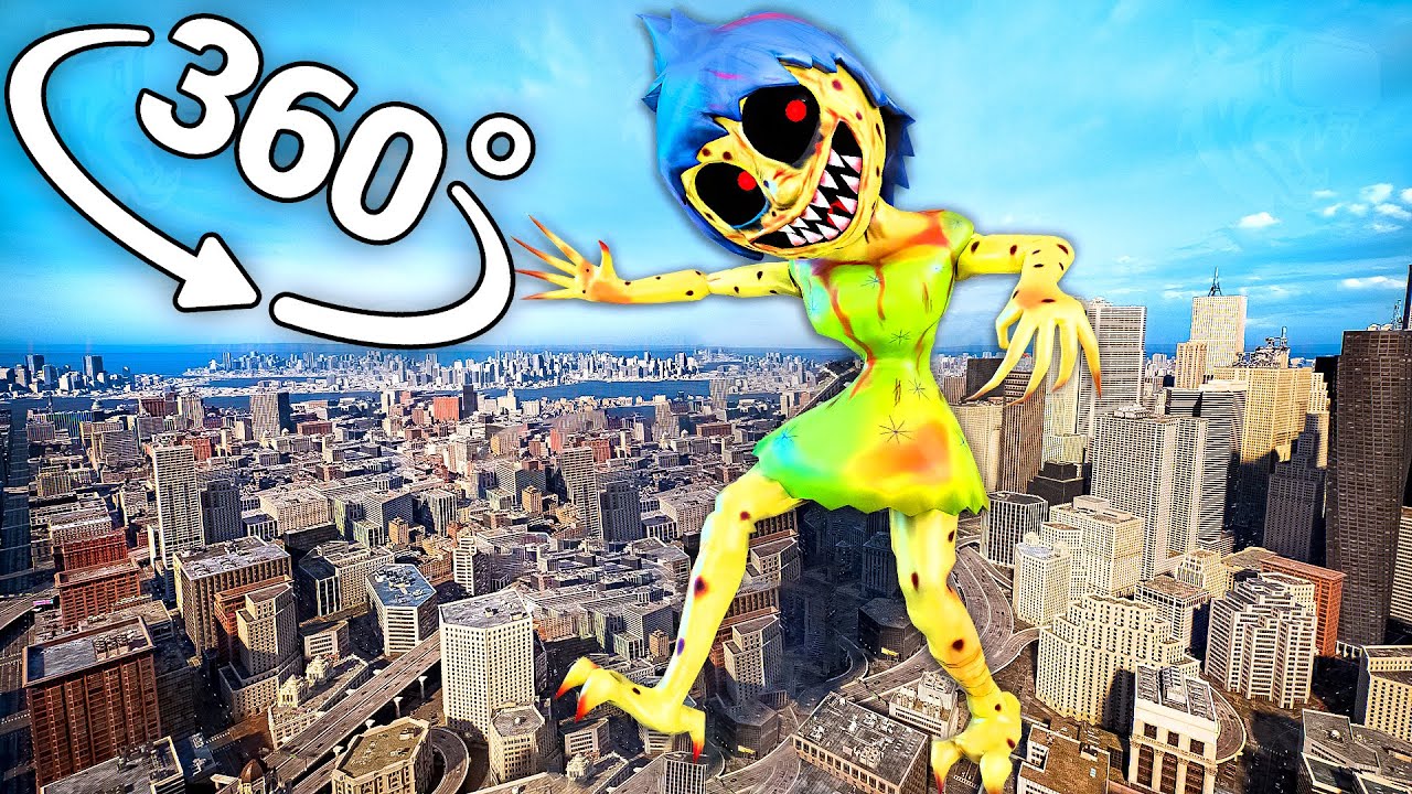 Inside Out - City in 360&deg; Video | VR / 8K | ( Inside Out Emotions insanity )