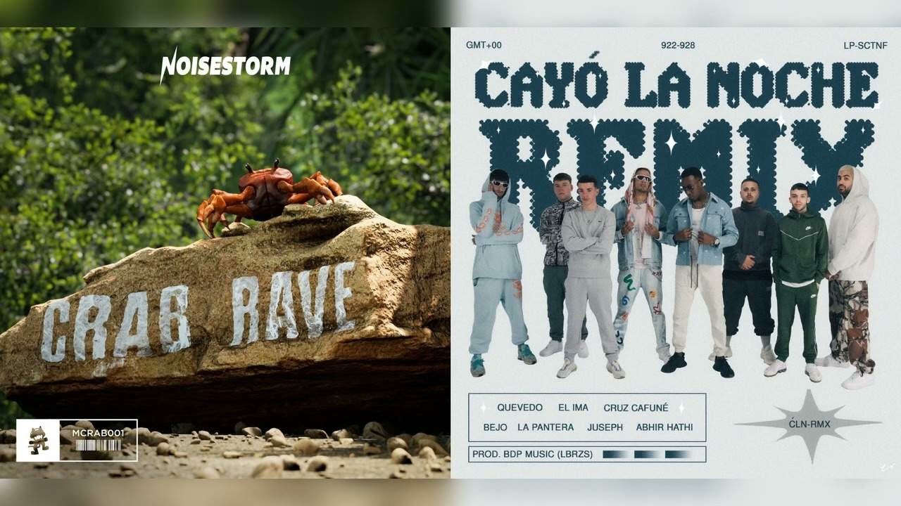 Noisestorm, Quevedo, La Pantera, Juseph, Bejo, Cruz Cafun&eacute; - Crab Rave x Cay&oacute; La Noche (Mashup)