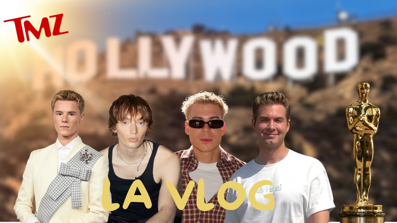 LA VLOG - Oscars, Justin Biebers house, shopping...
