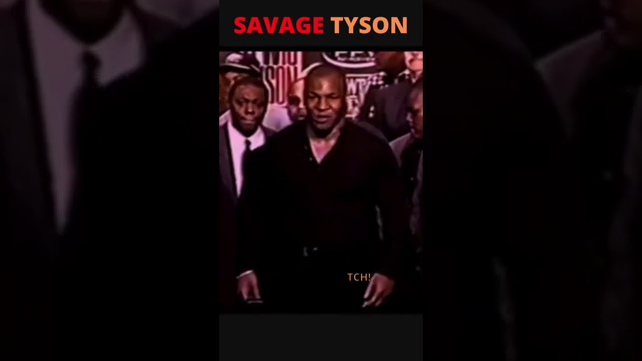 Mike Tyson MOST SAVAGE Moment 😮