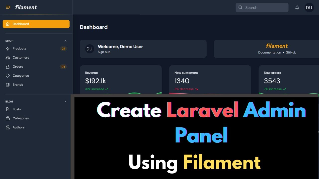 Create Admin Panel in Laravel using Filament Step by Step