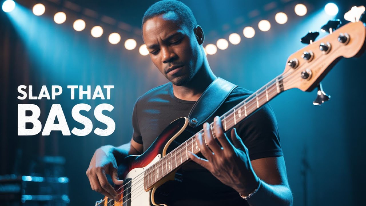 Fiery Slap Bass Grooves in High-Octane Jazz Fusion