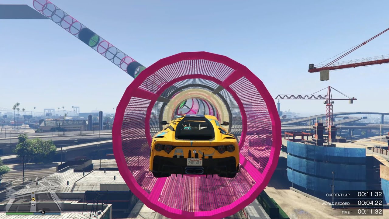 GTA 5  - STUNT IN THE CITY - NO COPYRIGHT GAMEPLAY