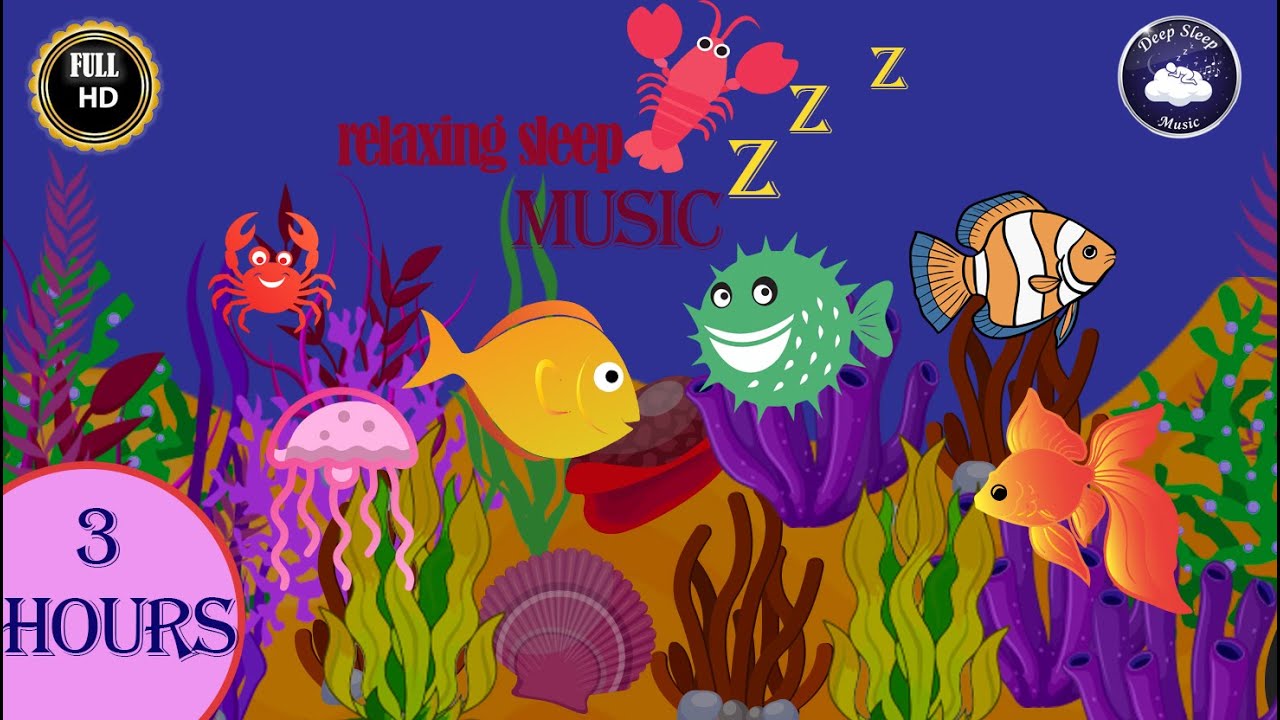 🌊 Dive Into Dreamland Magical Fish Lullaby for Babies 🐠💤 || Deep Sleep  Music#sleepmúsica #deepsleep