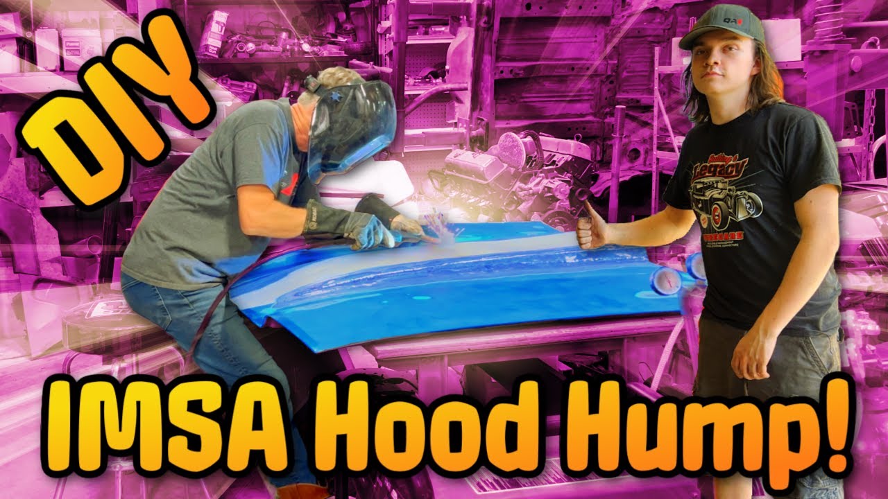 Creating an IMSA Inspired Raised Hood Hump