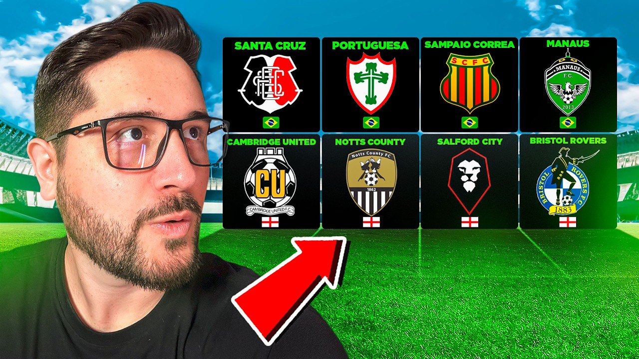 S&eacute;rie D do BRASIL vs 4&ordf; Divis&atilde;o INGLESA: Quem ganha? 🏆