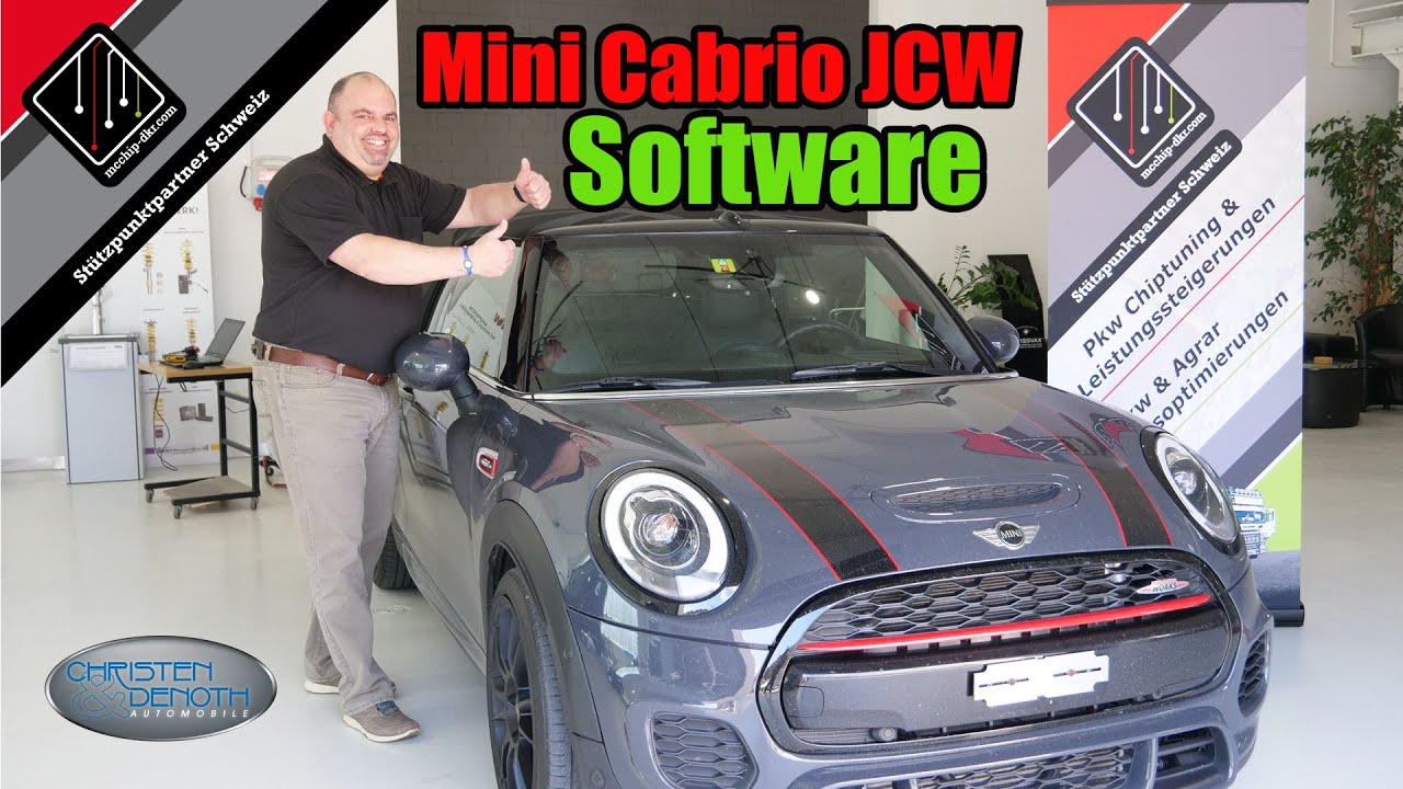 Mini Cabrio JCW bekommt Software und wir zeigen Euch genau was wir machen.