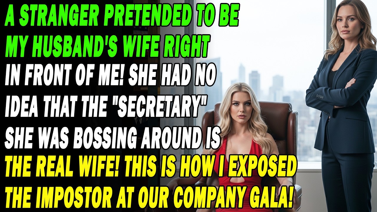 😱 Fake Wife, Bossed Me Around As The Ceo's Secretary! 💼 She Didn't Know I Am The Actual Wife! 💍
