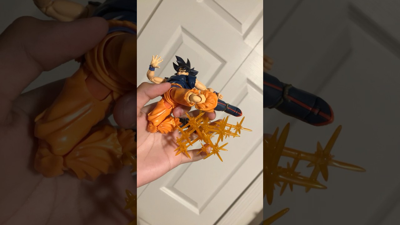 Posing s.h.figuarts ultra instinct goku!! #song #goku #ultrainstinct #ui #vegeta #dragoball #dbz
