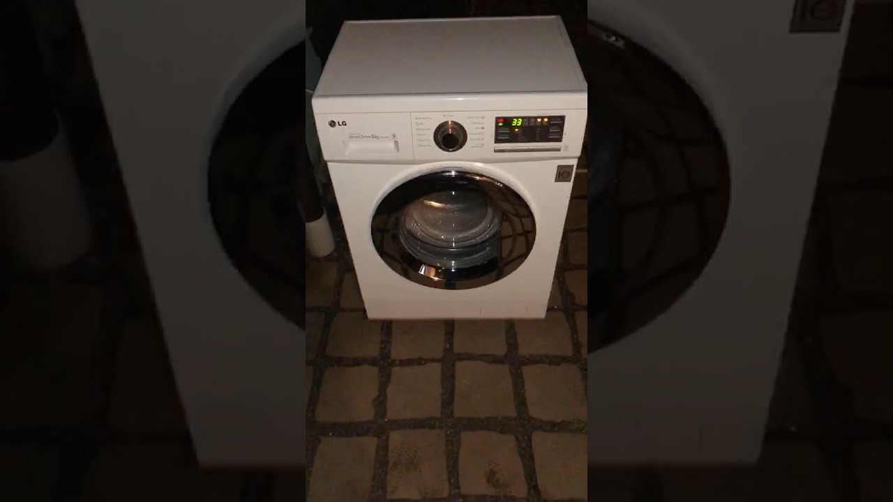 Lg direct drive 1400 RPM 😵‍💫