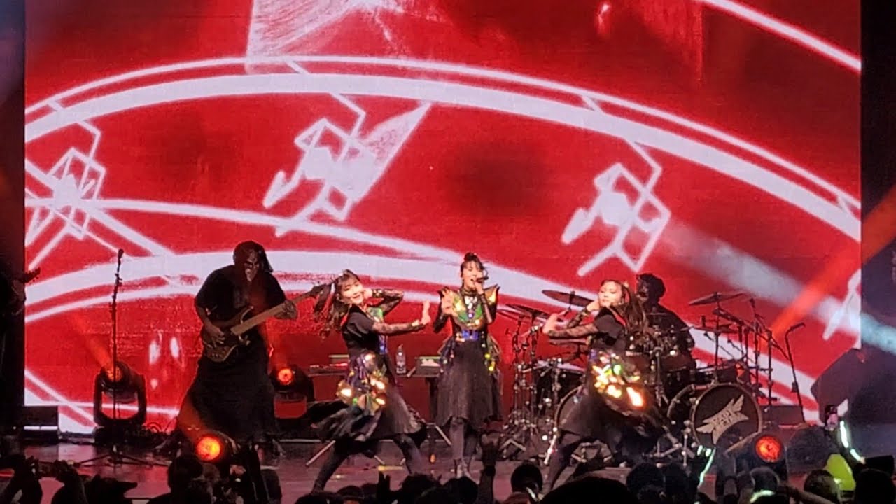 BABYMETAL - MAYA (HD) Live at Sentrum Scene, Oslo,Norway 14.11.2023