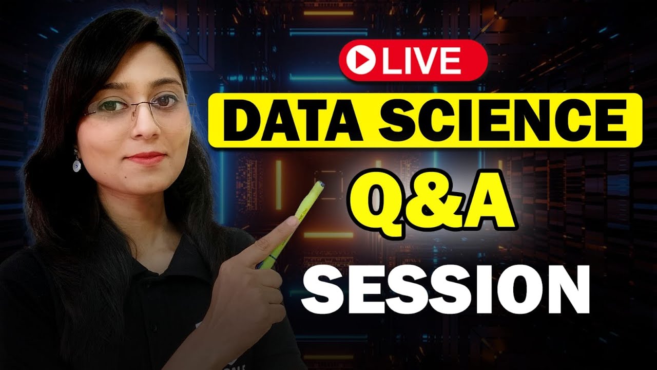 Live Data Science Q&A Session | Swati Mam #datascience  #theiscale
