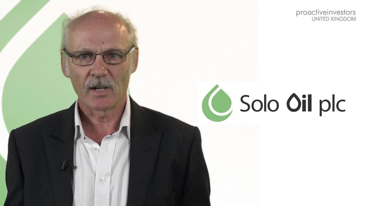 SOLO OIL PLC  - ONE MINUTE PITCH