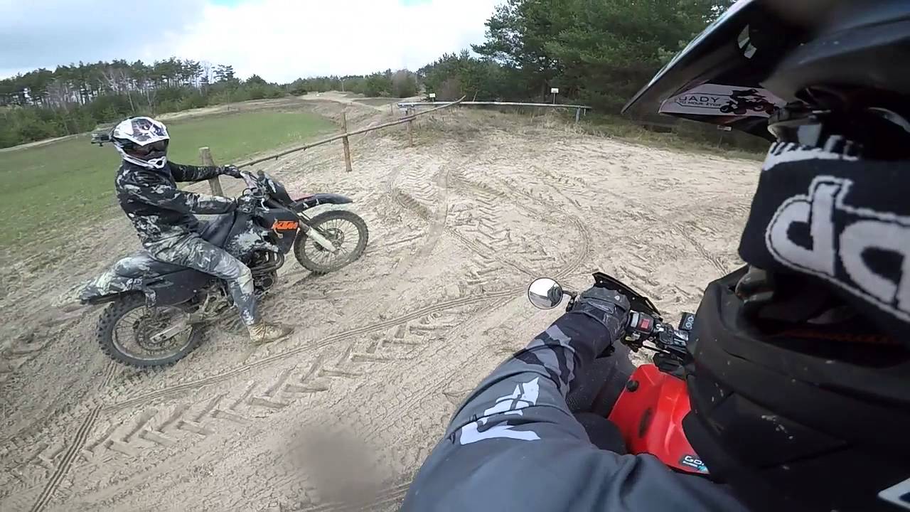 Quad ACCESS MOTOR / Lucky Star CB 500 - #35  Pierwsza jazda w terenie.