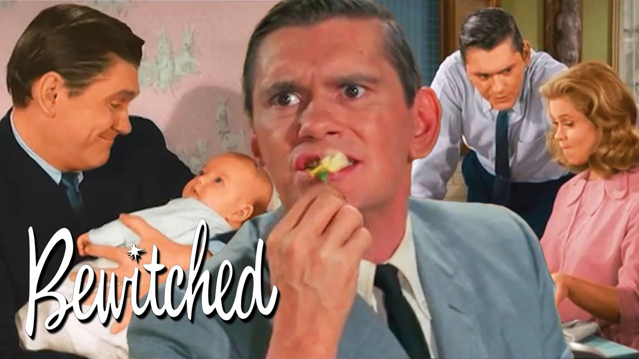 The Best Dad Moments With Darrin | Bewitched