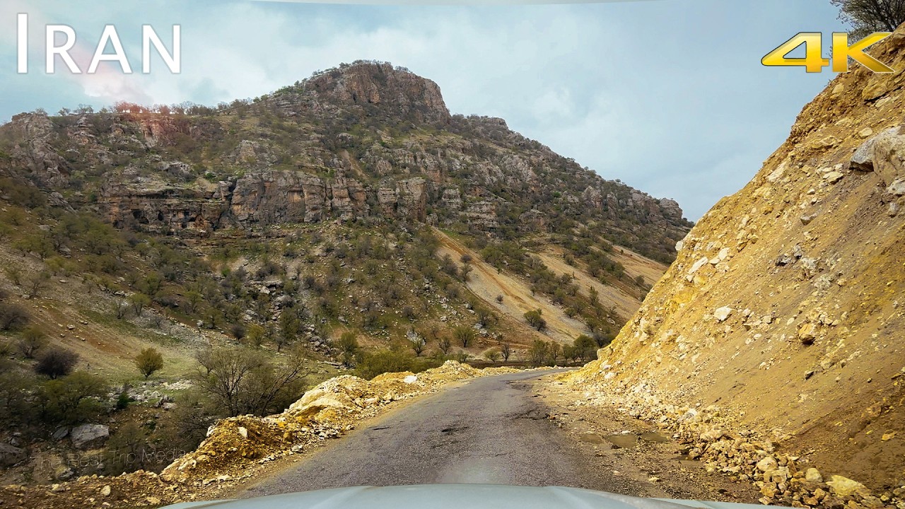 Rain, Risk & Beauty — Iran’s Most Dangerous Rainy Road ⛈