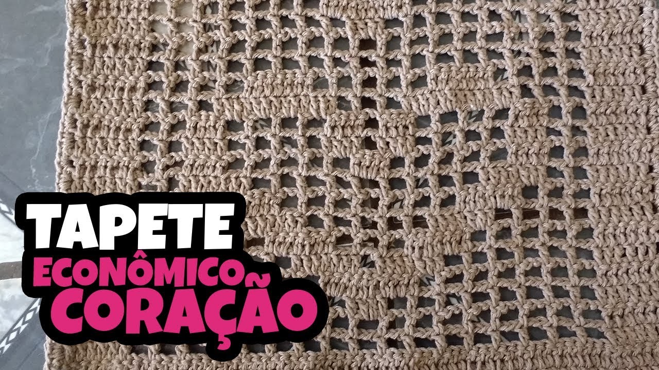 Encantando suas Clientes I Tapete Coração (  Super Econômico ) I Parte 1