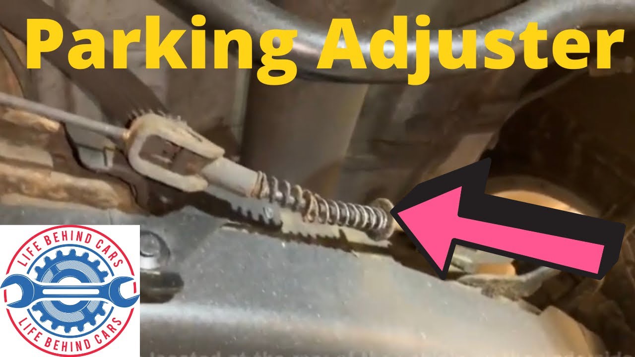 Mercedes Benz B Class 2010 Diesel Parking Brake Adjuster Location