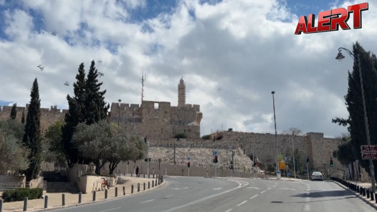 Watch: Israeli Defences Intercept Iranian Missiles Over Jerusalem | ALERT News