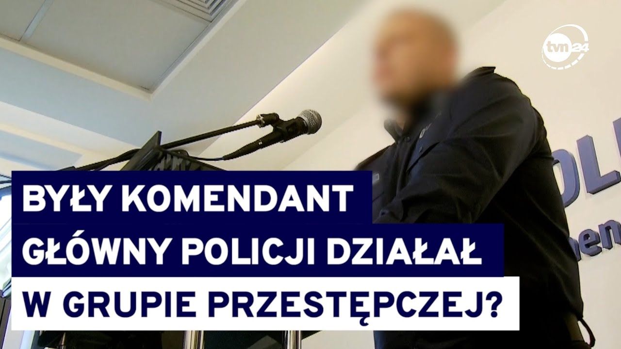 Były komendant gł&oacute;wny policji za kratami. To pierwszy taki przypadek w historii @TVN24