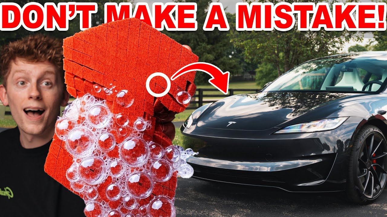 How To Professionally Wash/Detail Your Tesla Model 3/Y! (2025)