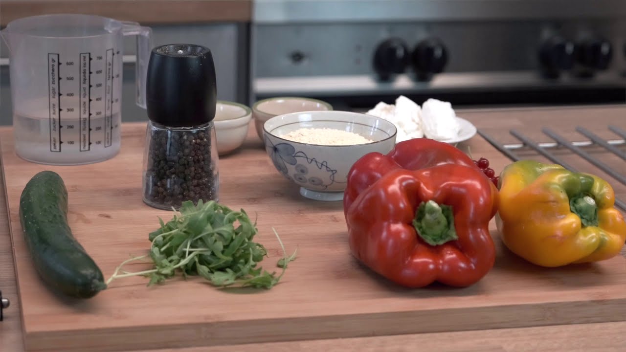 La ricetta: crepes di ceci e verdure