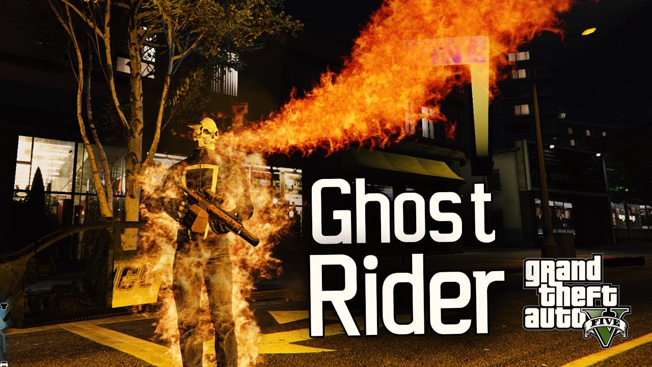 The Destructive GHOST RIDER on GTA V Malayalam Techies 🔥🔥 Happy Diwali 😉