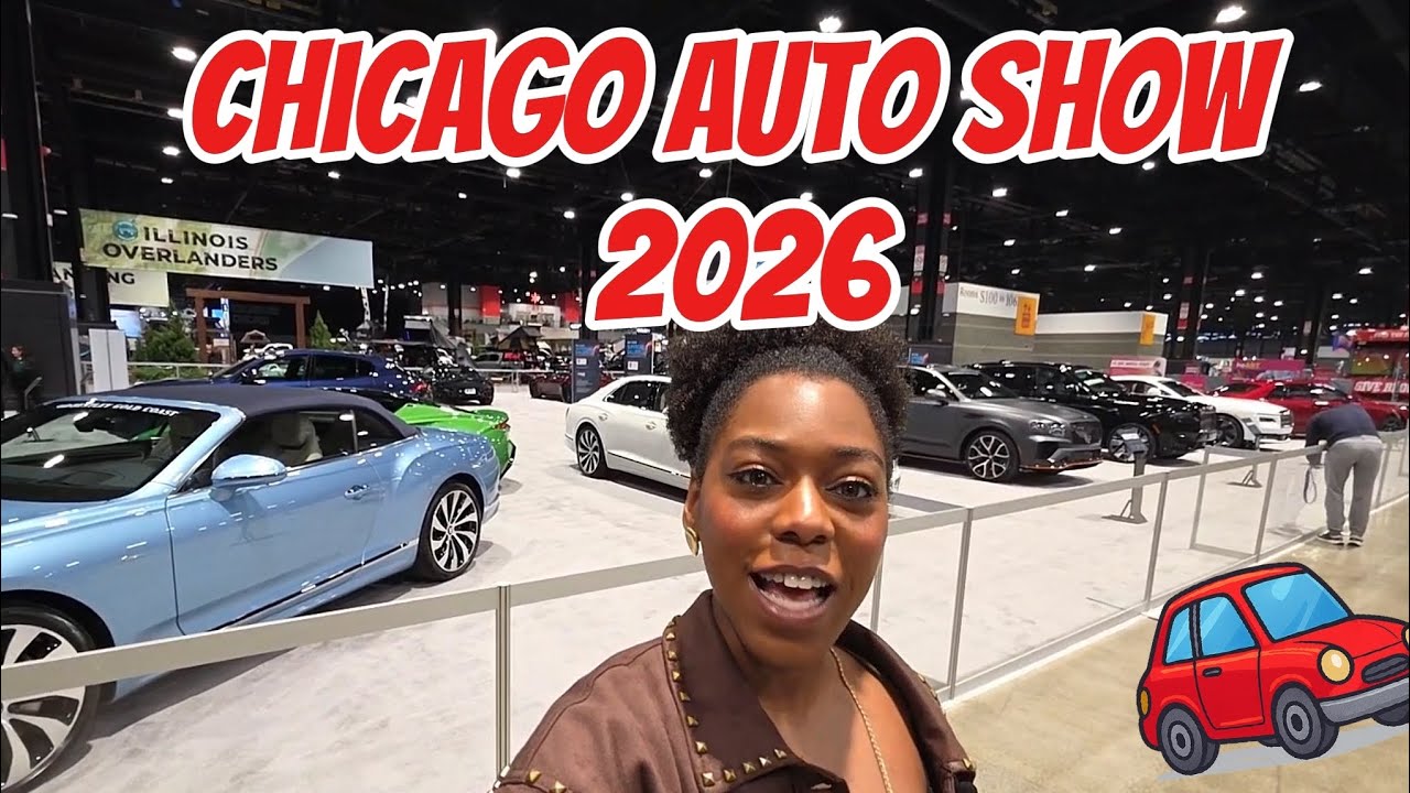 Sneaking Into the Chicago Auto Show 2026 | Media Preview Access