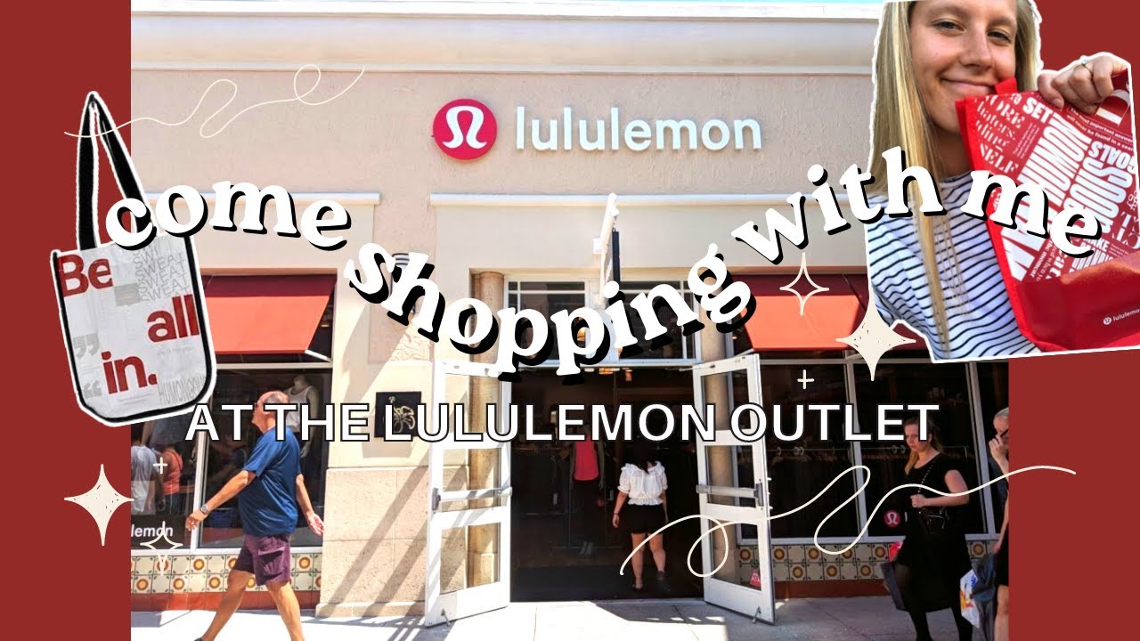 Come Shopping At a Lululemon Outlet With Me !! | Lululemon Athletica Haul | Myrtle Beach, SC