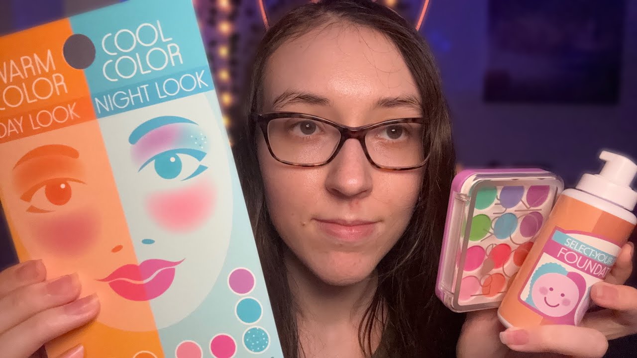 Asmr Ich schminke dich mit PLASTIK make up 💄