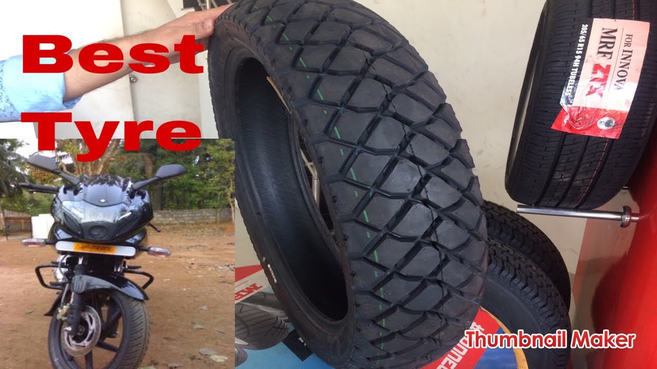 Best tyre for pulsar 220 MRF MOGRIP METEOR 120/80/17