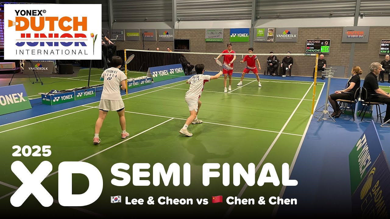 SF, XD-U19, 🇰🇷 Lee & Cheon vs 🇨🇳 Chen & Chen, Yonex Dutch Junior International 2025