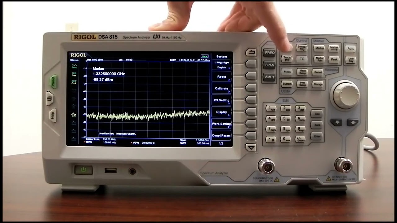 02 RIGOL's DSA815 Spectrum Analyzer Part 2