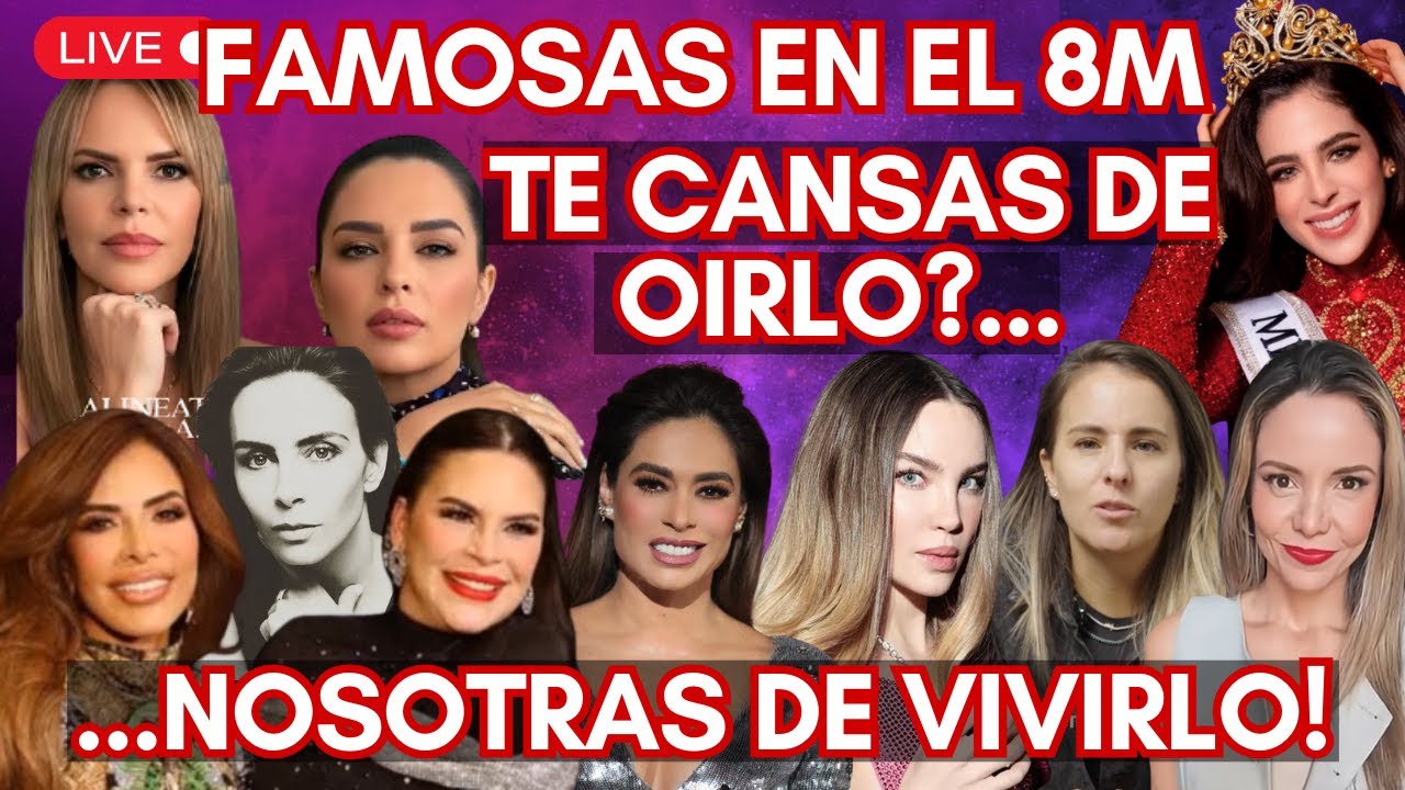 SASHA SOKOL LEVANTA LA VOZ COMO ACTIVISTAS, SASKIA Y FATIMA, BELI Y GALI EN FIESTA CARA