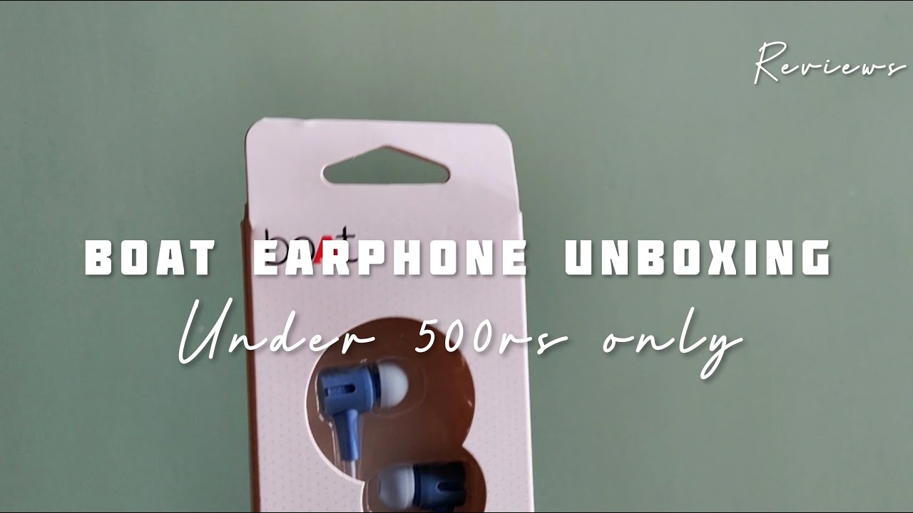 baAt Bassheads earphone under 200 unboxing ( Mint PURPLE )🍁