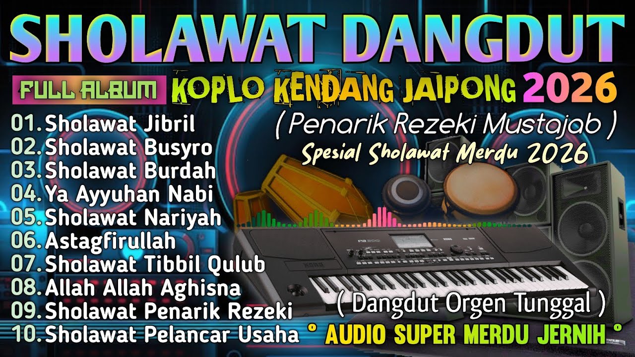 SHOLAWAT MERDU PENYEJUK HATI RAMADHAN 2026 | LAGU RELIGI ISLAMI | SHOLAWAT PENARIK REZEKI MUSTAJAB