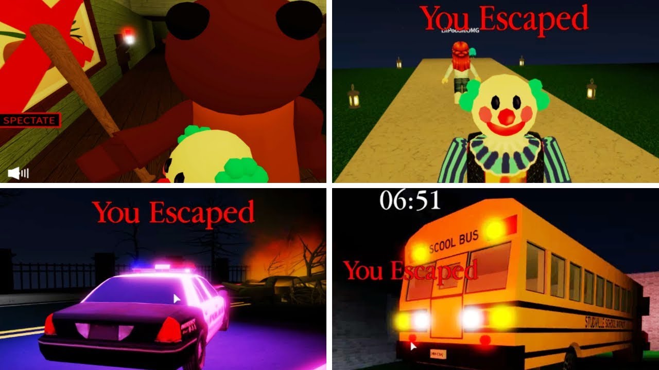 ROBLOX PIGGY COCOA ALL ENDINGS / ALL CHAPTERS 1 2 3