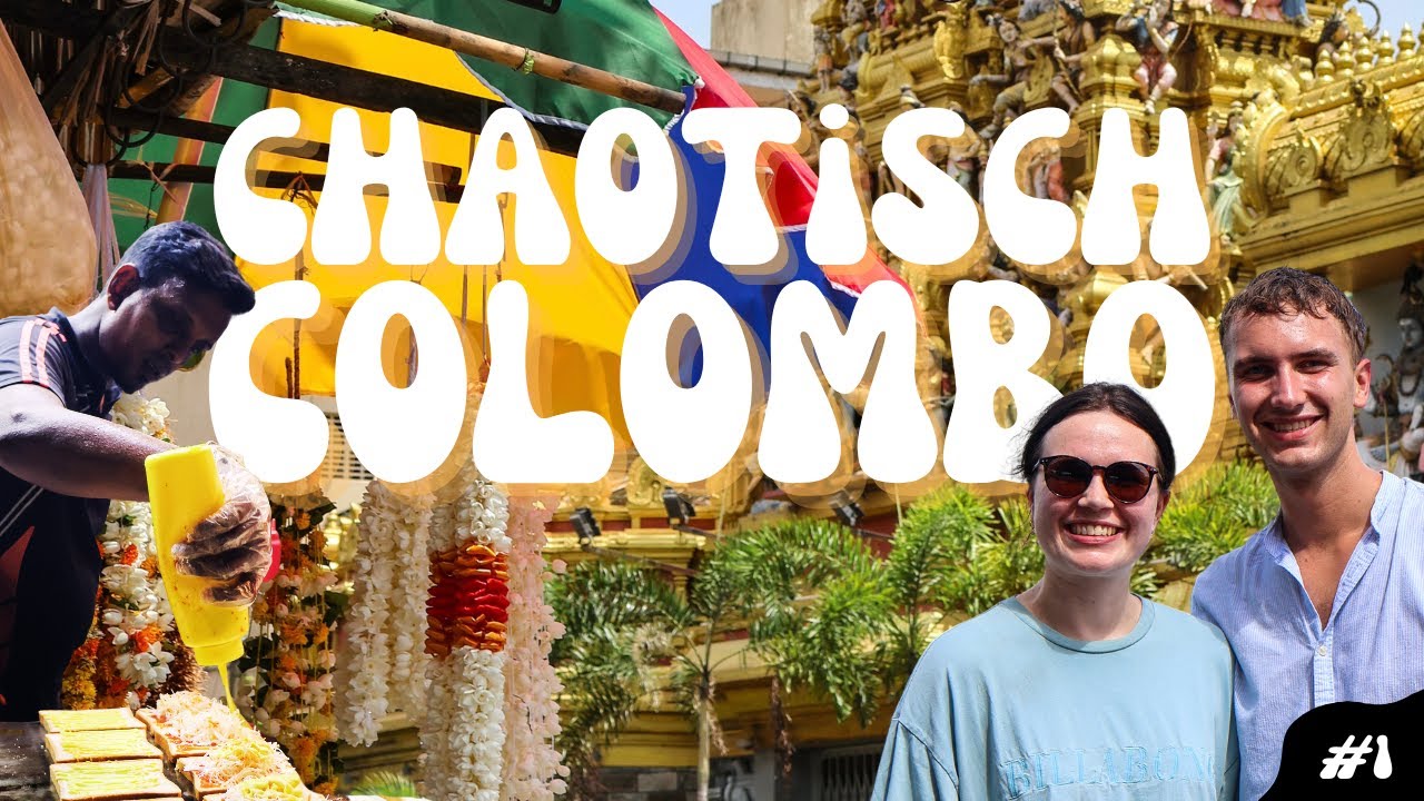 NEGOMBO & COLOMBO | Aankomst, streetfood & Lisanne's broertje weer zien | Sri Lanka #1