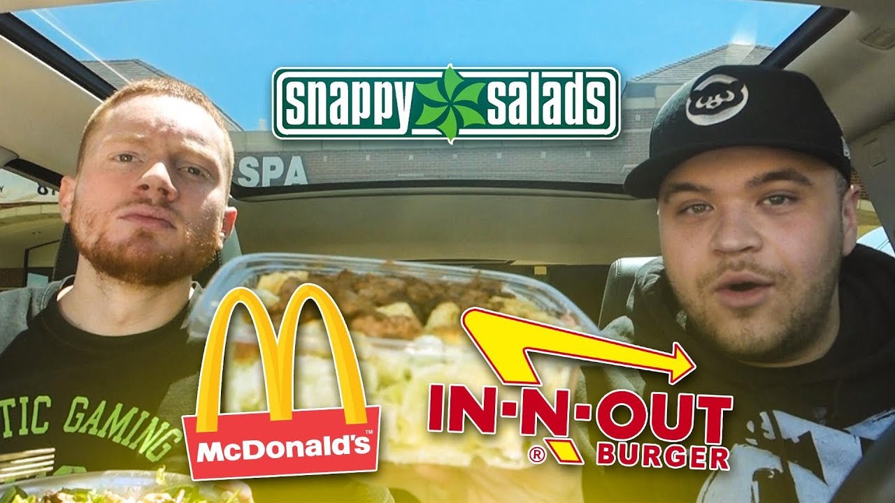 SNAPPY SALADS MUKBANG w/ OpTic MaNiaC
