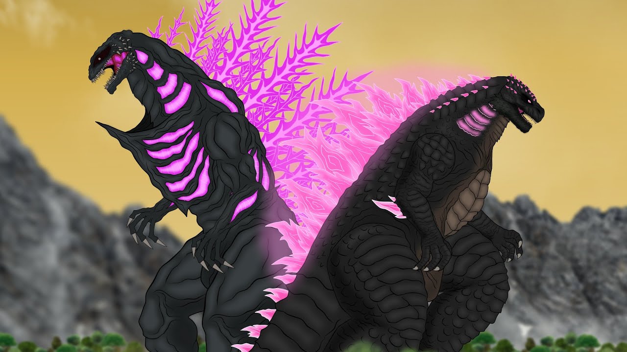 Evolved Godzilla  2024 VS Shin Godzilla Final Form