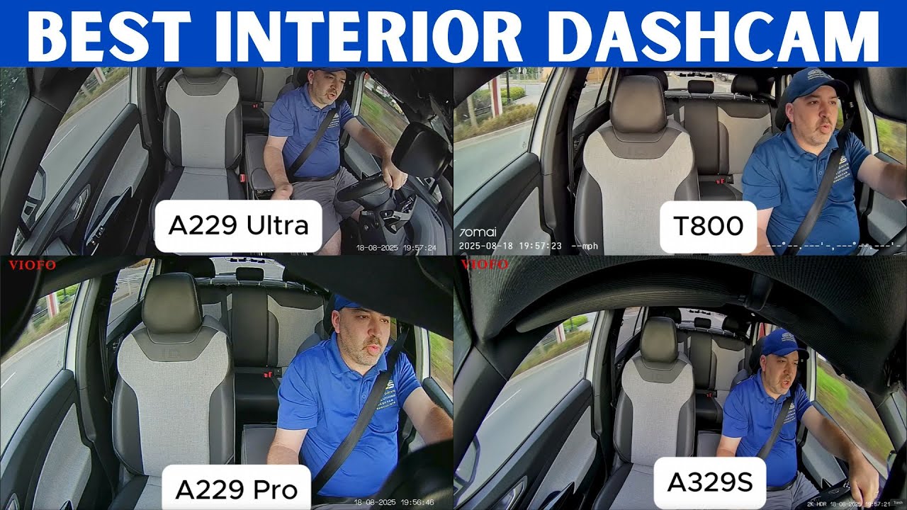 best interior dashcam comparison